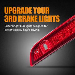 Cxdar installed on Jeep Patriot rear demonstrating brighter stop light