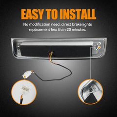 Cxdar installed on Dodge Ram 1500 rear view improving visibility and safety