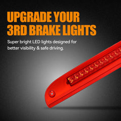 Cxdar installed on vehicle high mount demonstrates brighter brake visibility and clean fit