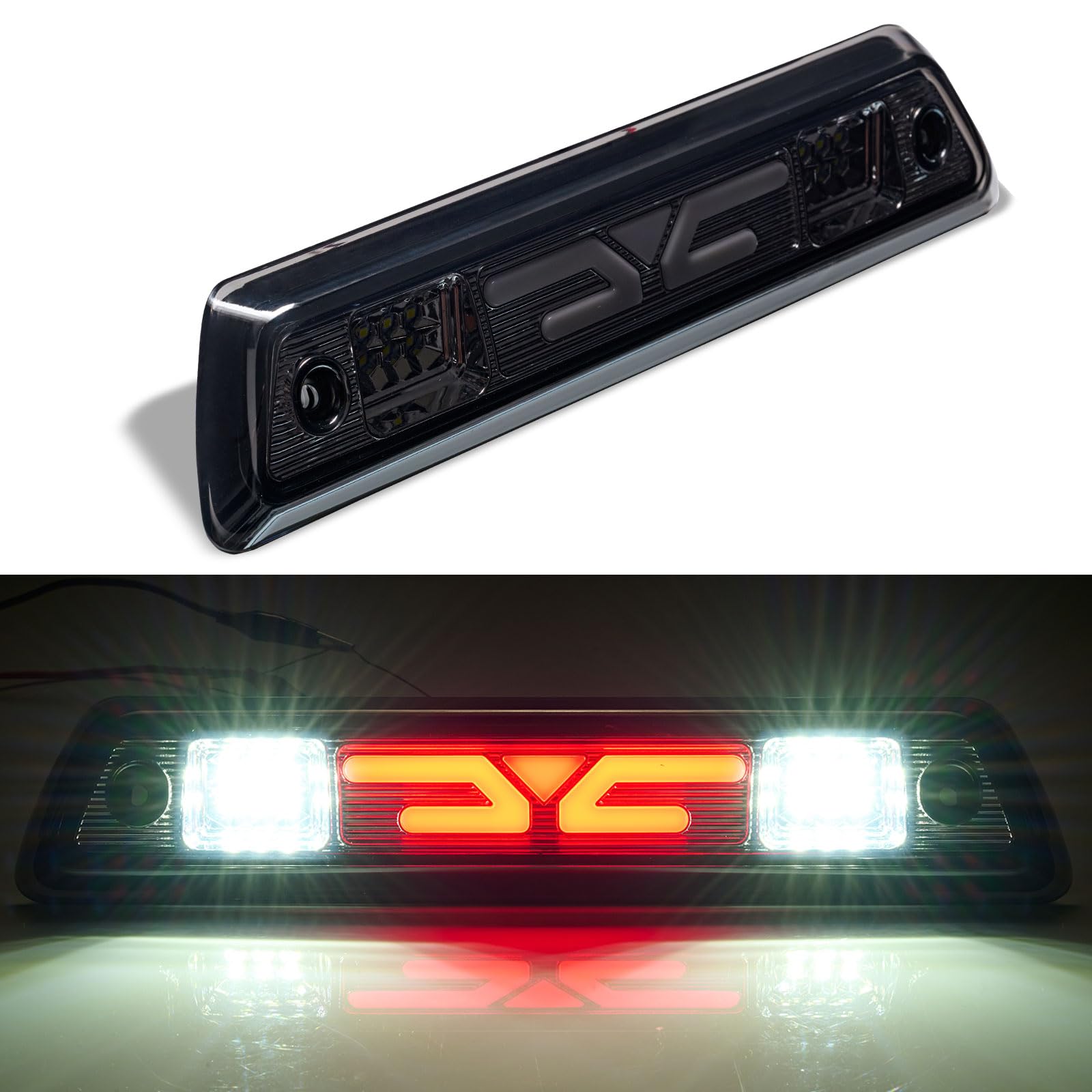 Cxdar front assembly showing fitment and clean LED appearance for improved visibility