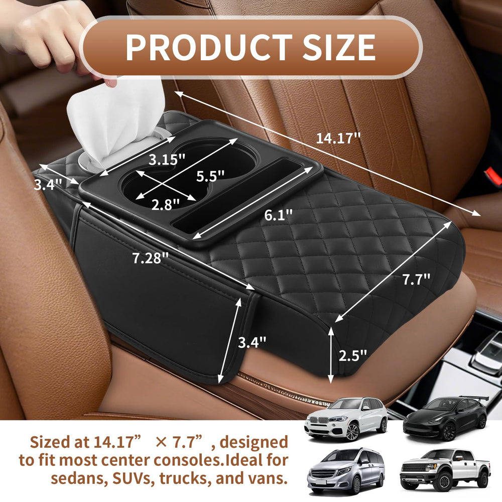 Cxprctpu dual cup holders holding travel mugs securely while driving
