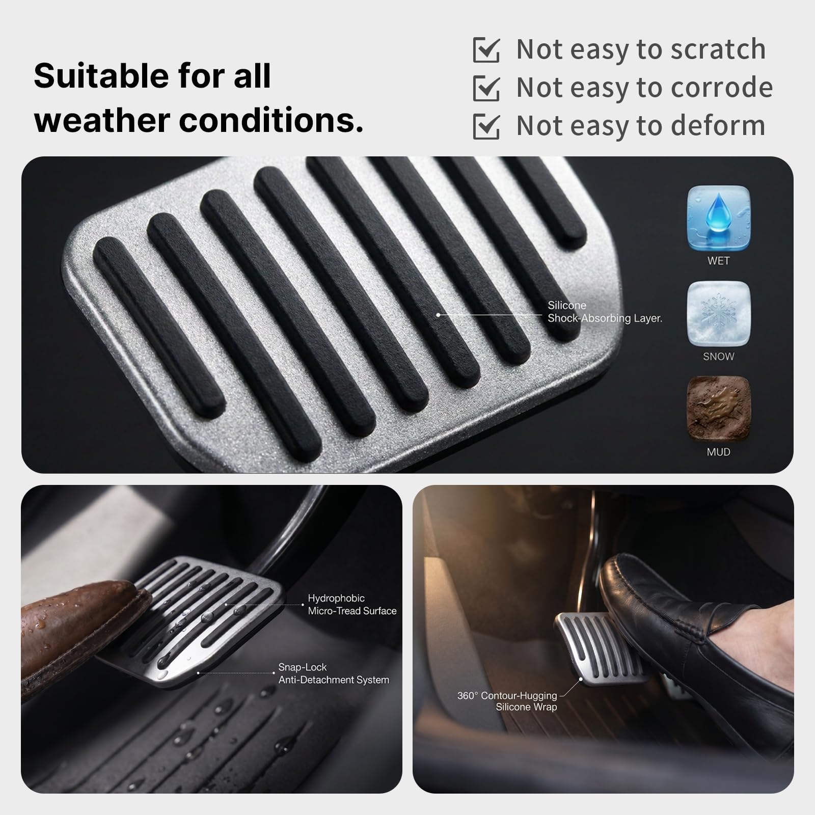 CYBERBEANS aluminum edge profile showing durable scratch-resistant finish