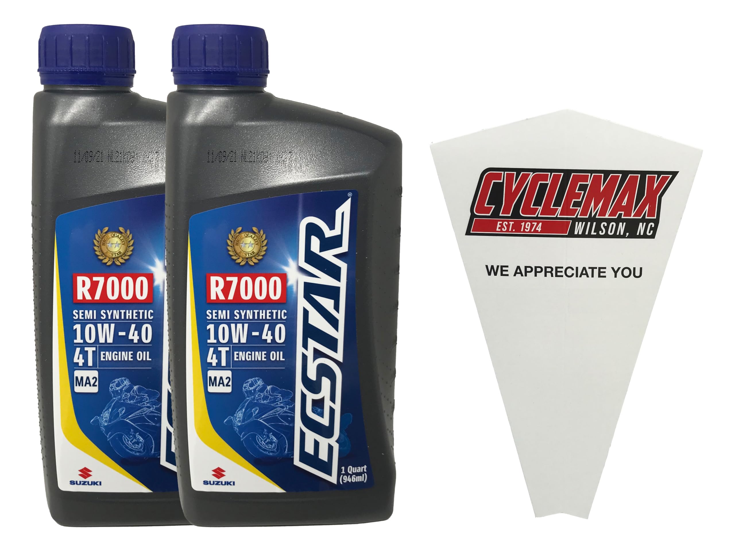 Cyclemax ECSTAR bottle front packaging showing OEM label and benefits