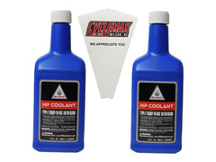 CYCLEMAX front packaging with two quarts and funnel showing convenience