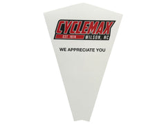 CYCLEMAX pouring coolant into a radiator to show clean refilling benefit