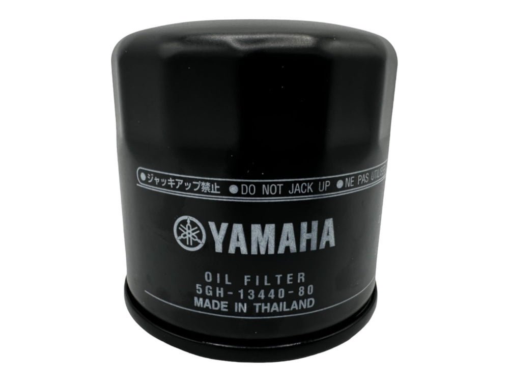 Cyclemax Yamaha OEM oil filter detail ensuring correct fit and filtration