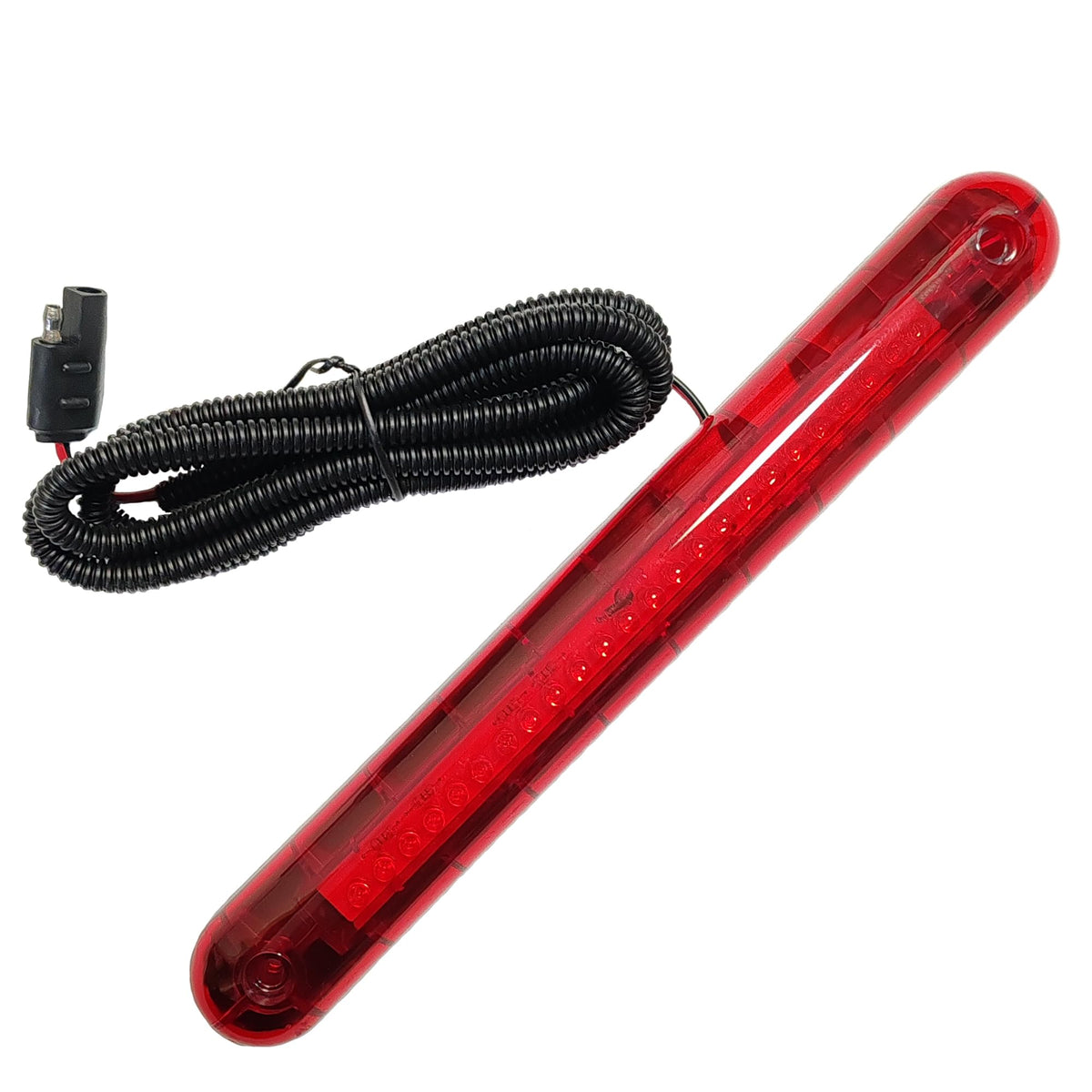 CYDZSW front view of 24-LED brake light showing compact red lens and even illumination benefit