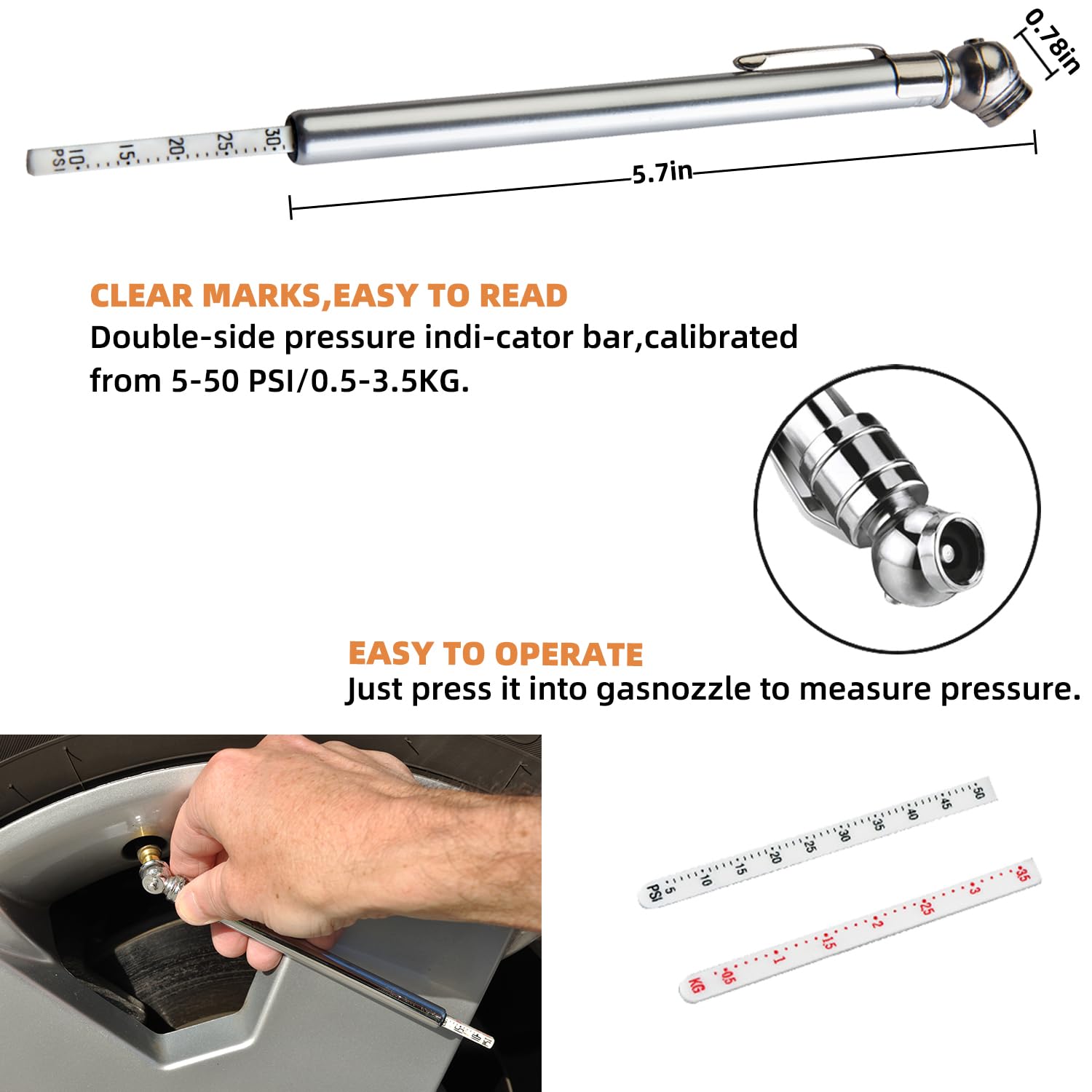 CYECTTR hand-press flashlight and safety hammer detail offering emergency signaling