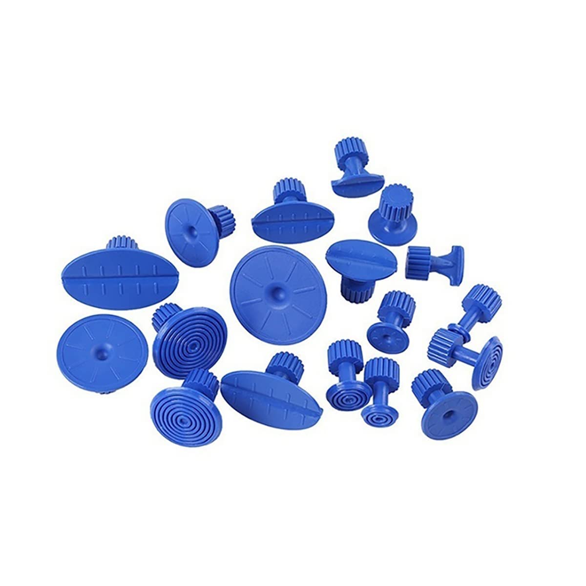 CYGOODS tabs laid out by size offering selection for varied dents