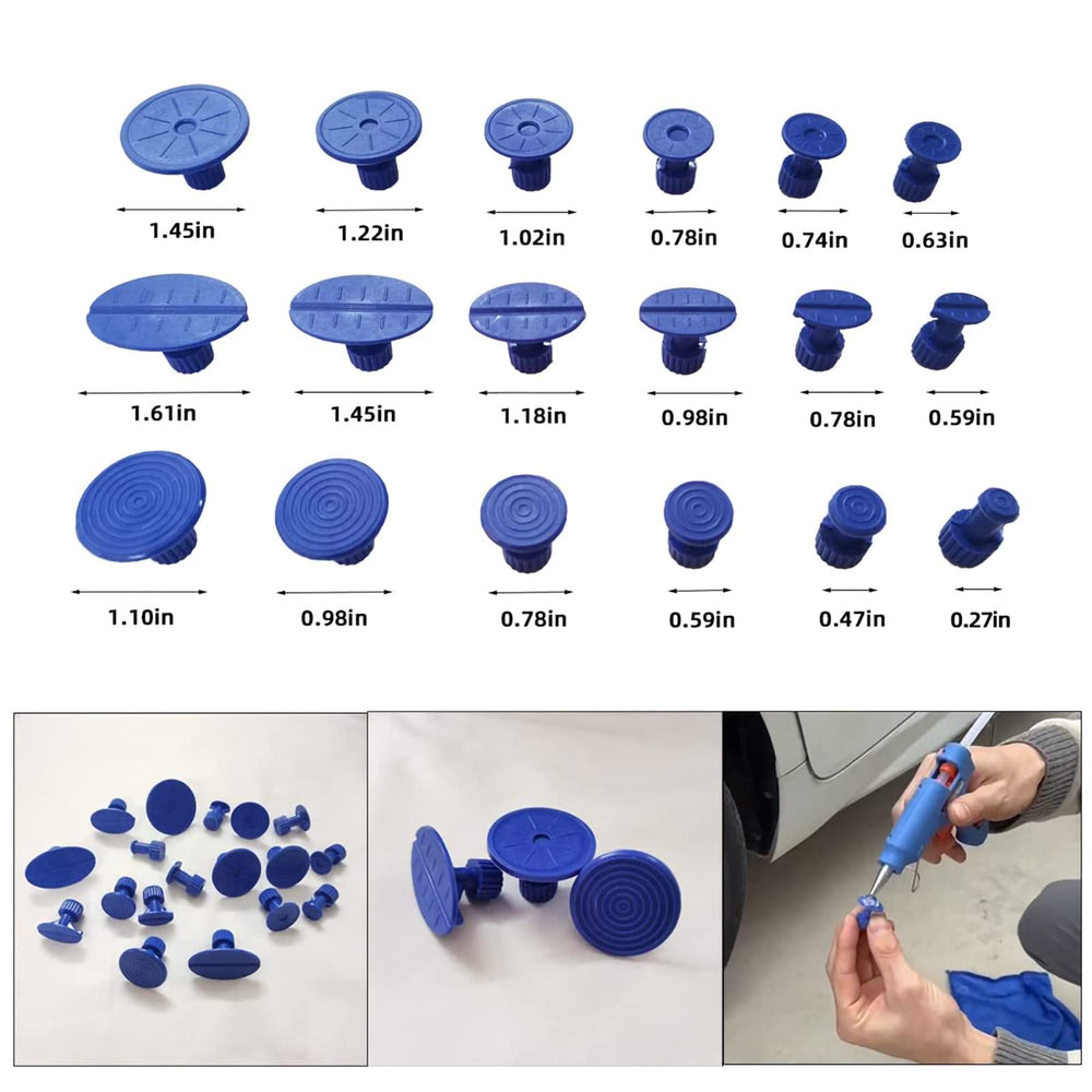 CYGOODS tabs with PDR glue bead illustrating easy application