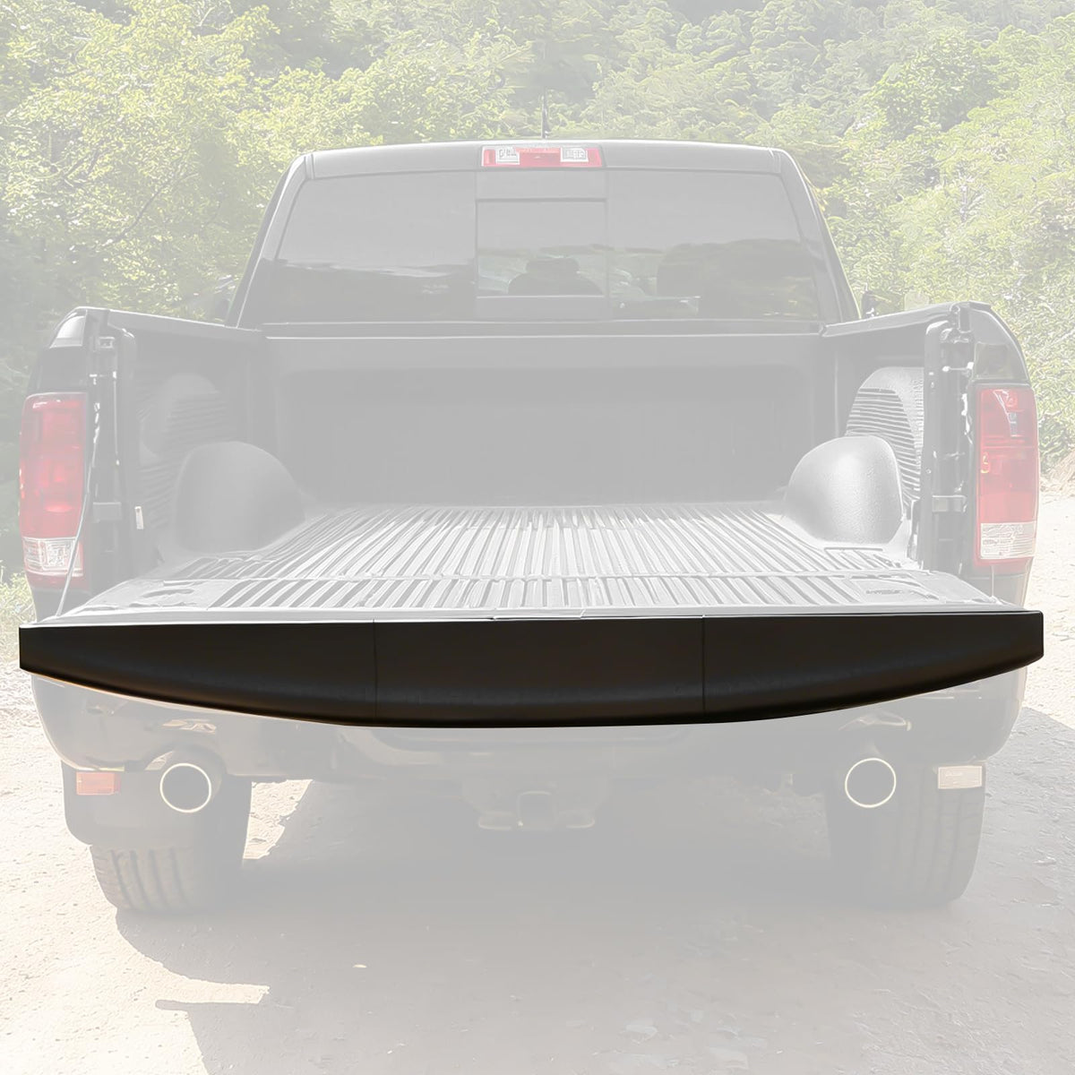 CYOOYC front view showing full tailgate cap assembly and clean factory look
