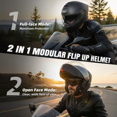 CYRIL kit laid out showing clear, smoke, and internal sun visors for versatility