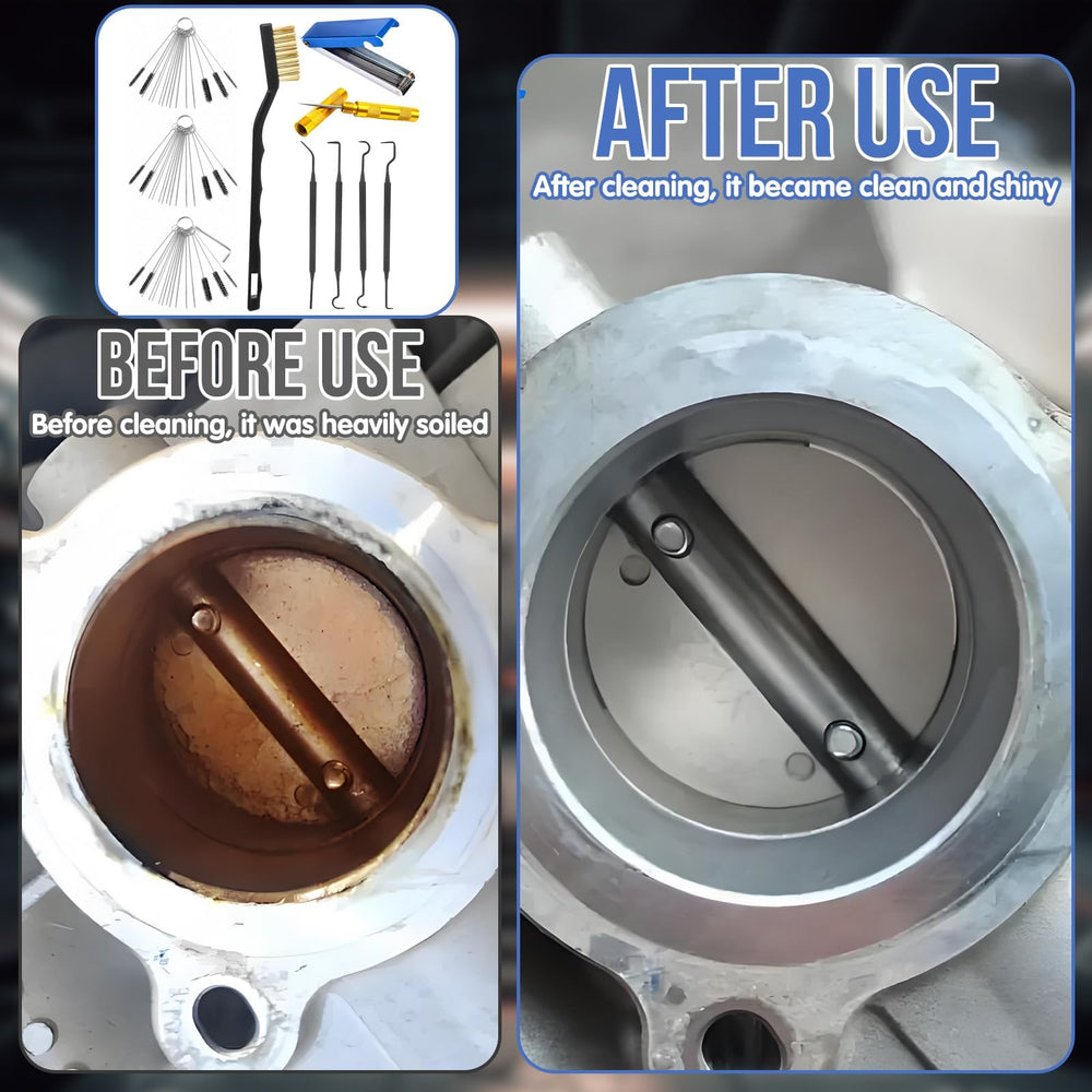 CYUXING scraper and hooks arranged to highlight extraction capability for lodged debris