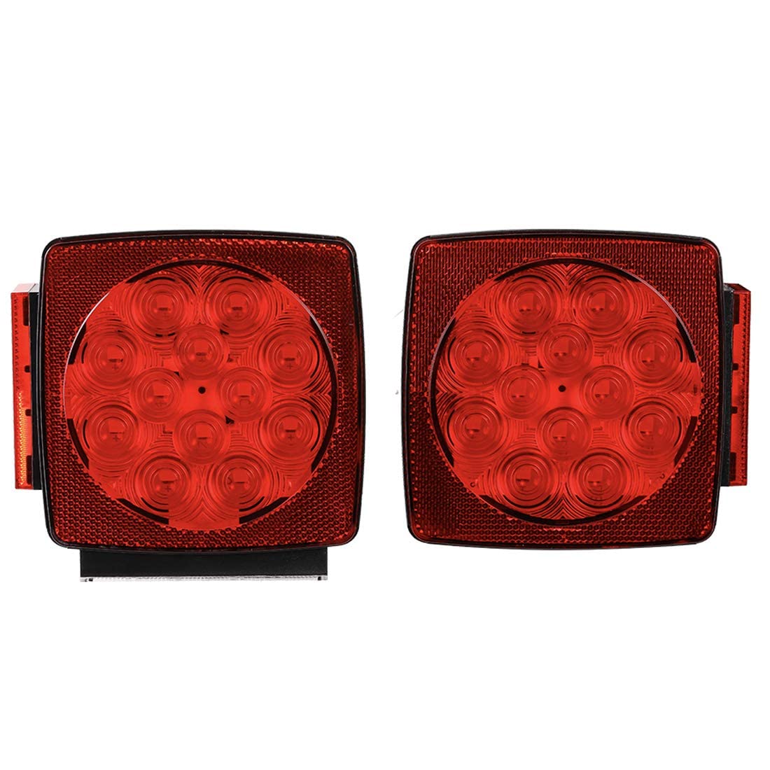 CZC AUTO front view of left and right lights showing full-function visibility