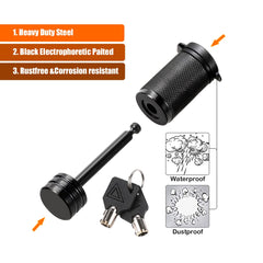 CZC AUTO tubular lock core detail showing zinc-alloy core for improved tamper resistance