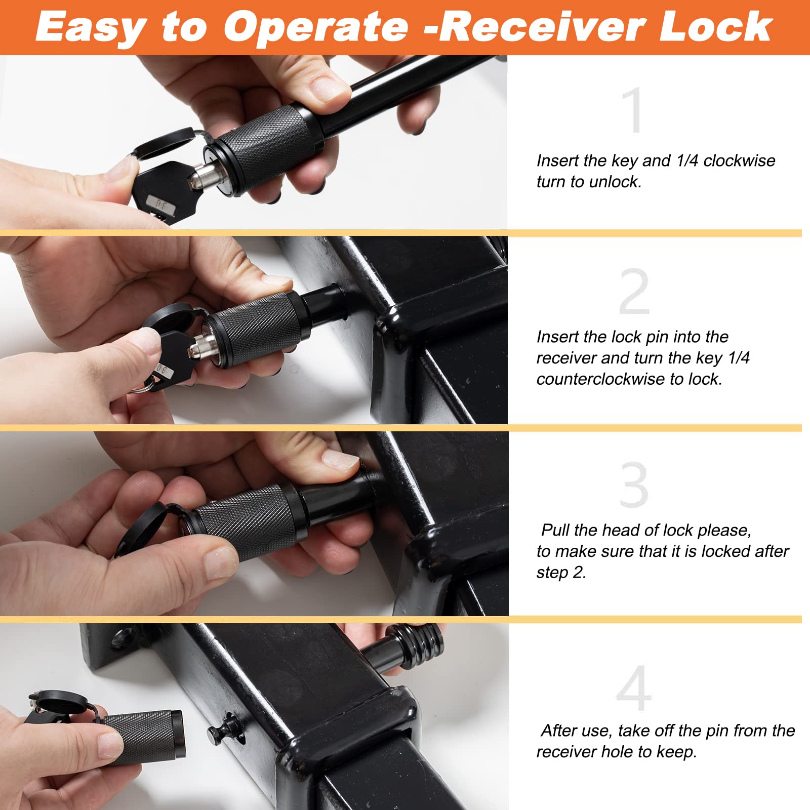 CZC AUTO lock with key inserted demonstrating simple keyed-alike access