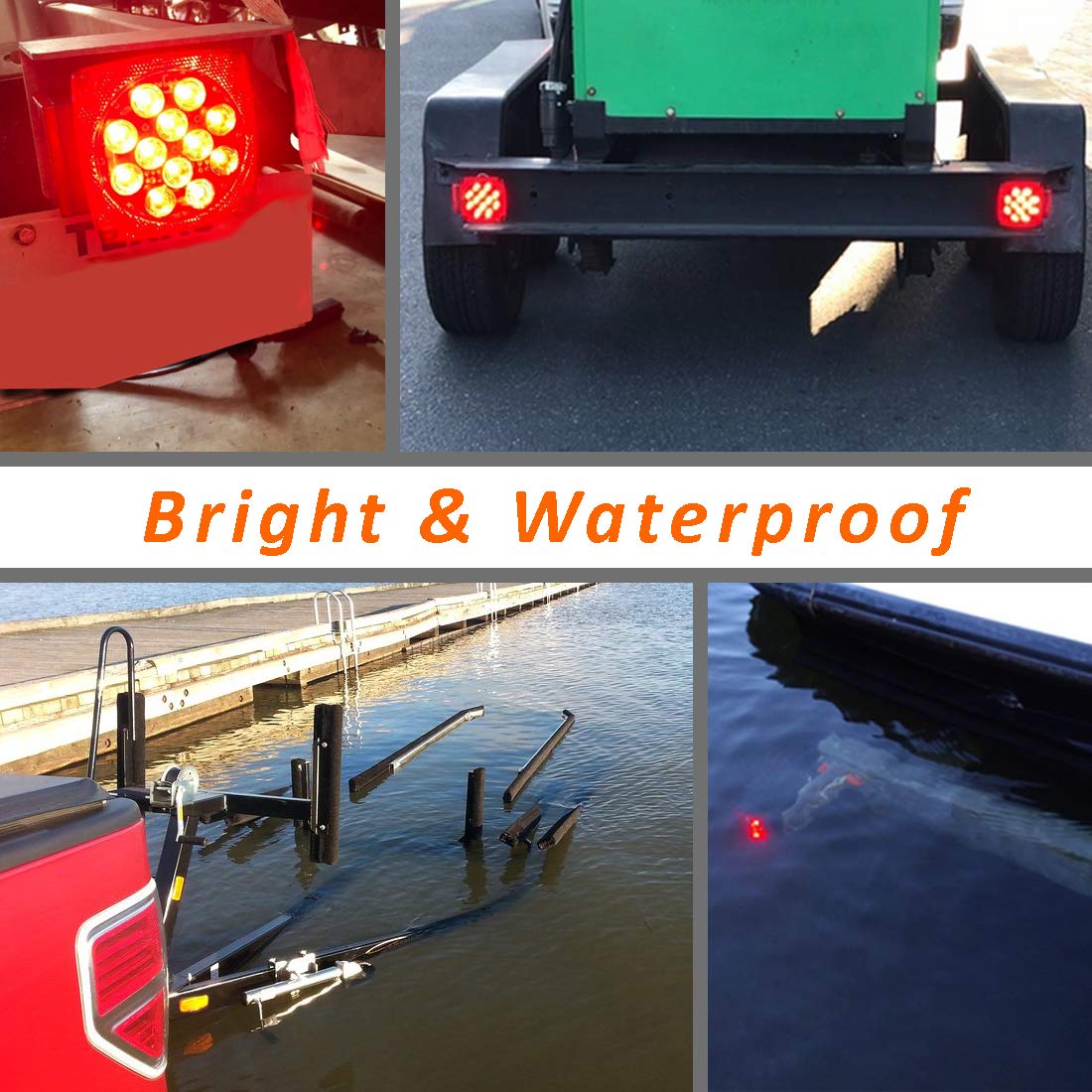 CZC AUTO light beside ruler showing compact size and easy fit