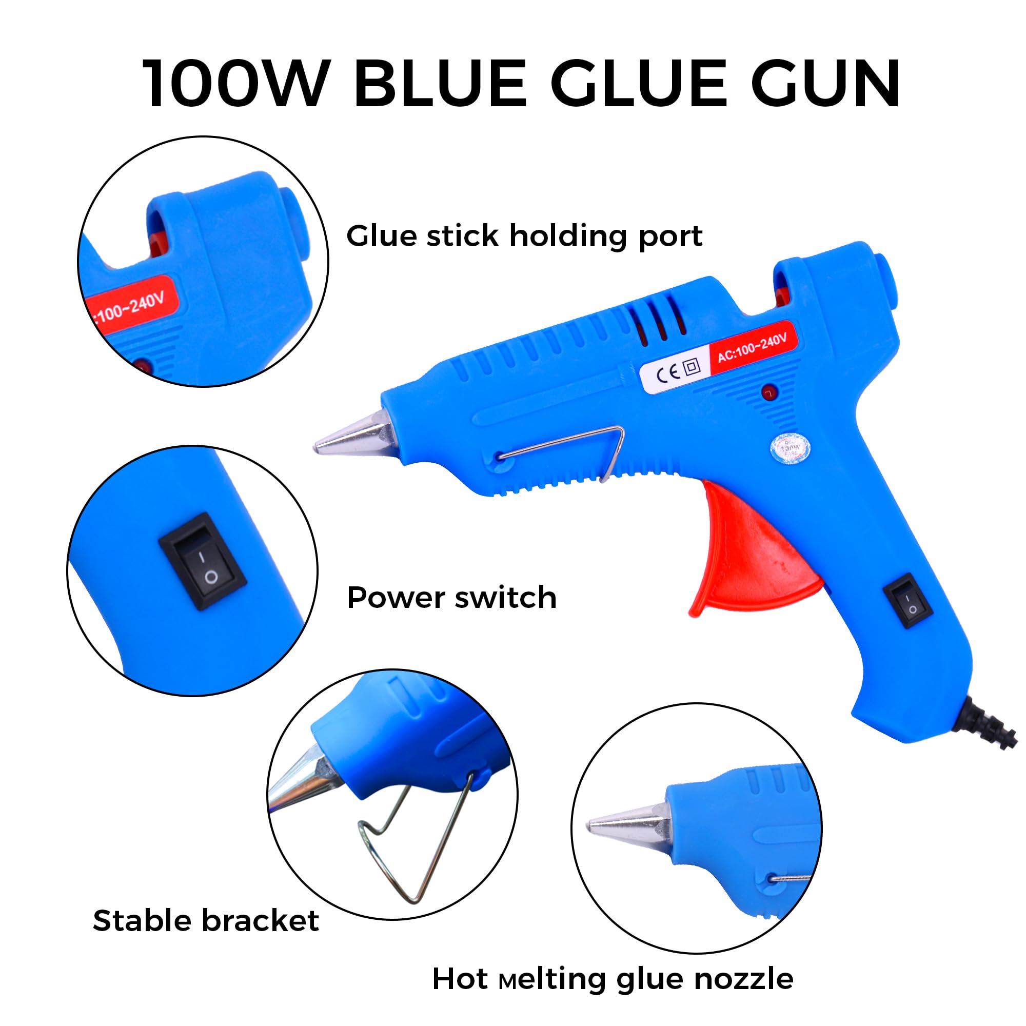 CZJCMECH glue tabs with hot glue gun arranged for quick dent pulls and efficient workflow