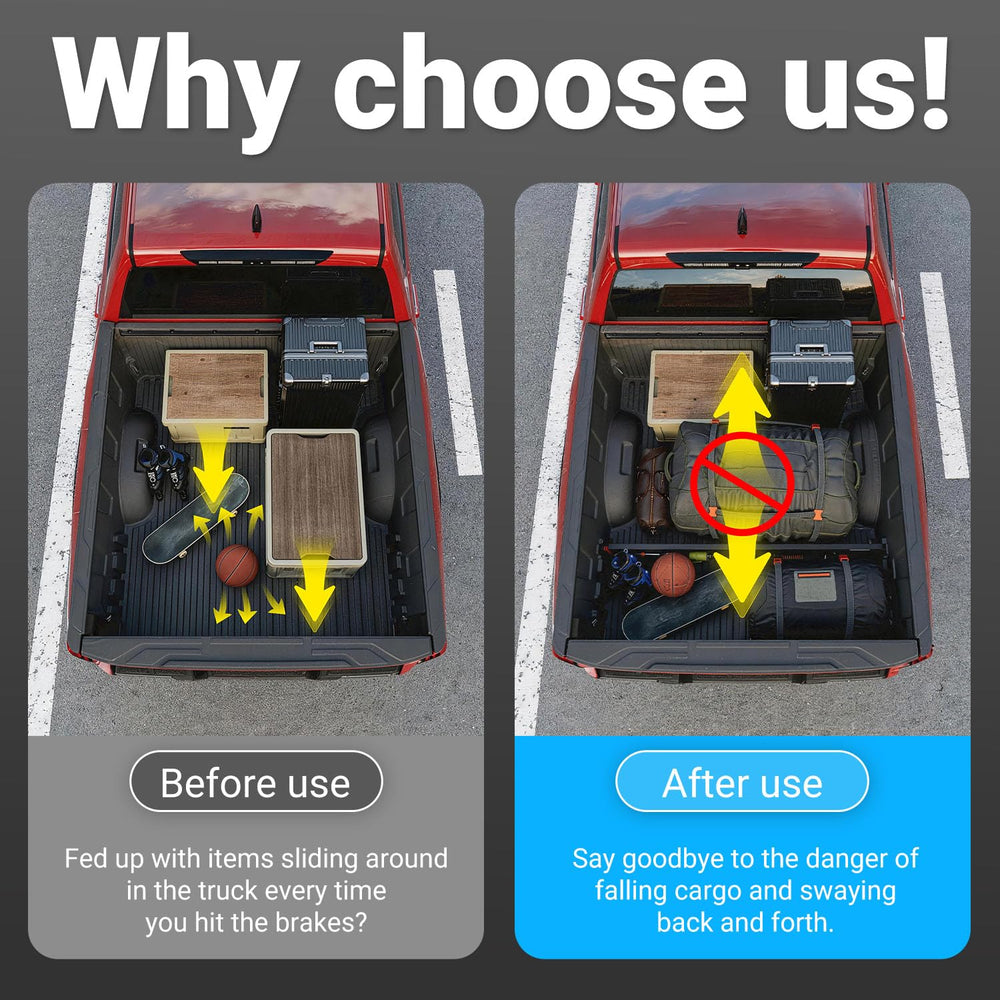 CZmenghe installed in Toyota Tundra bed improving organization and stability