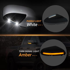 D-Lumina installed on RAM mirror left side improving nighttime indicator recognition