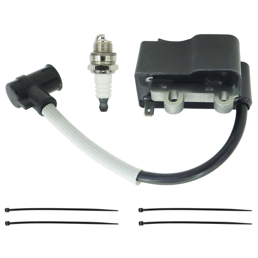 DABAZUALY front view ignition coil showing fit and compact design for easy replacement