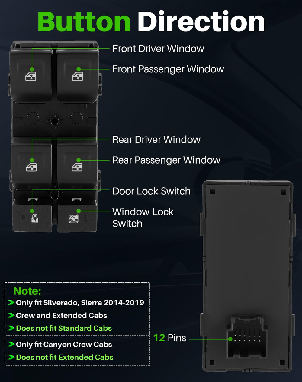 Close-up of Dacall switch buttons, demonstrating responsive tactile feel and durability