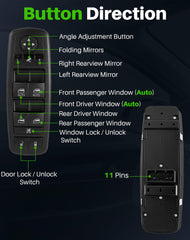 Dacall closeup of button texture showing durable ABS finish for reliable touch