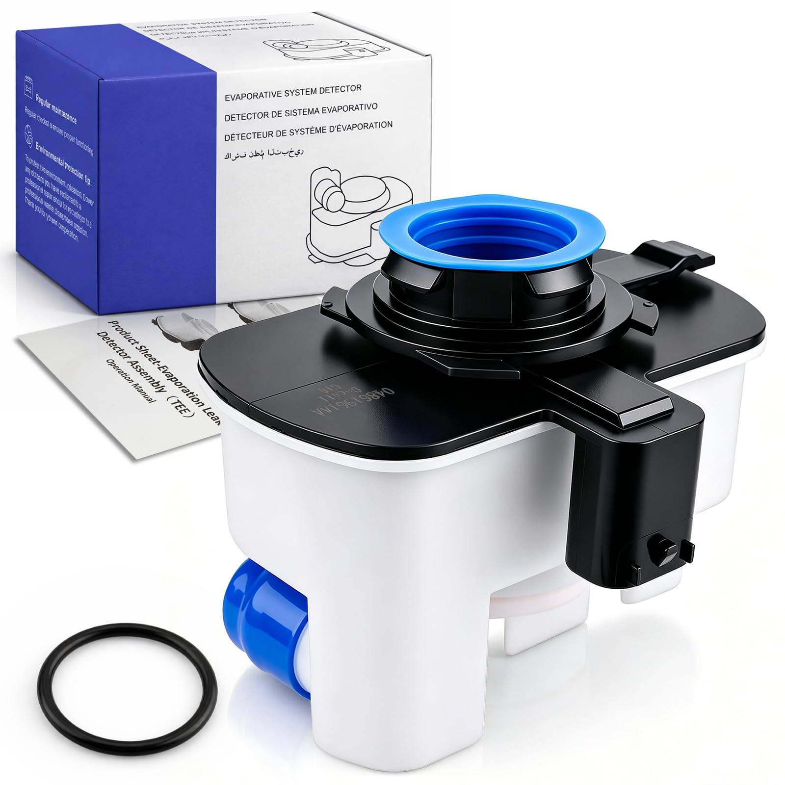 Dacall evaporative emissions module front view showing fit and robust design benefits quick replacement