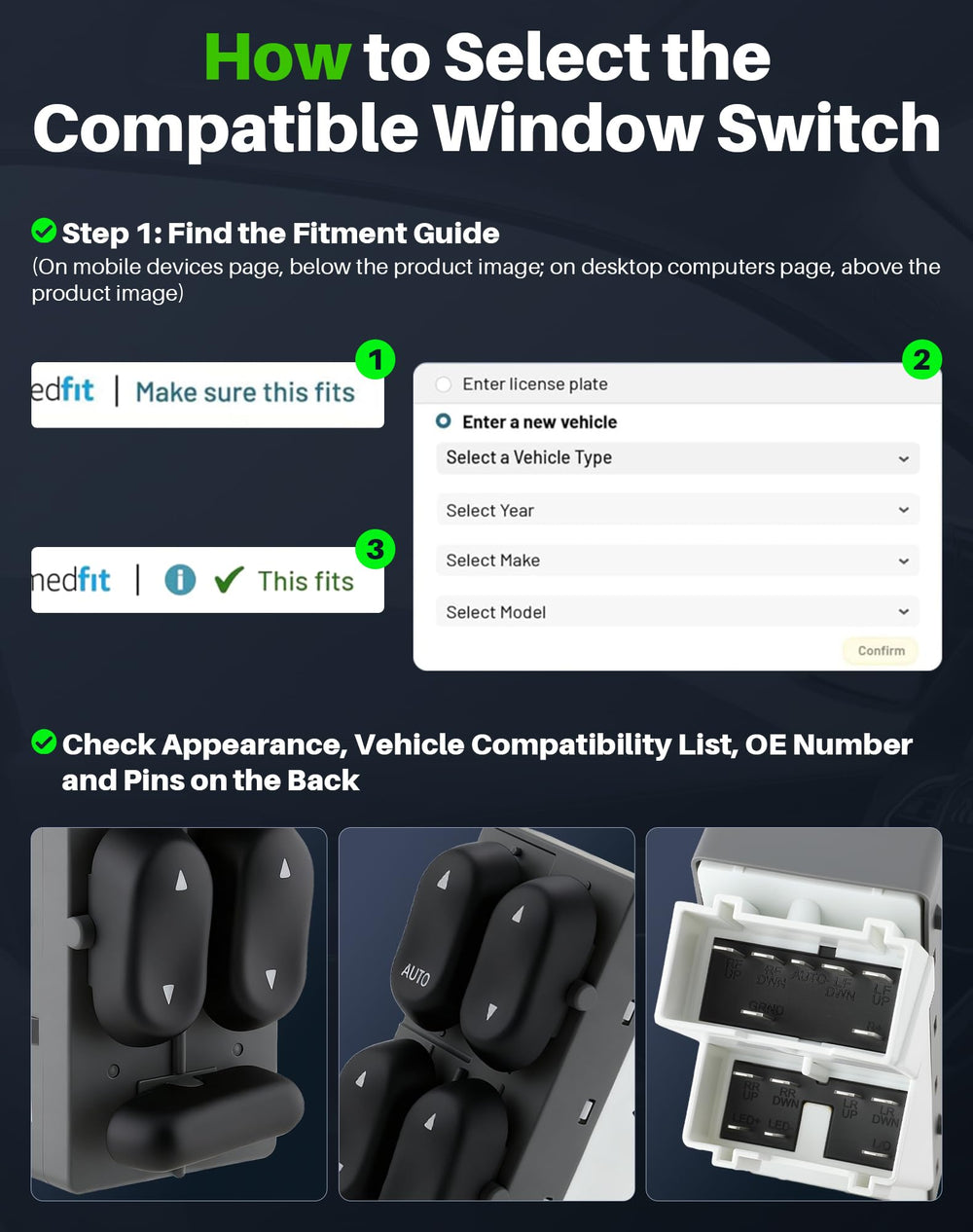 Dacall in-cabin driving view showing restored driver window control convenience