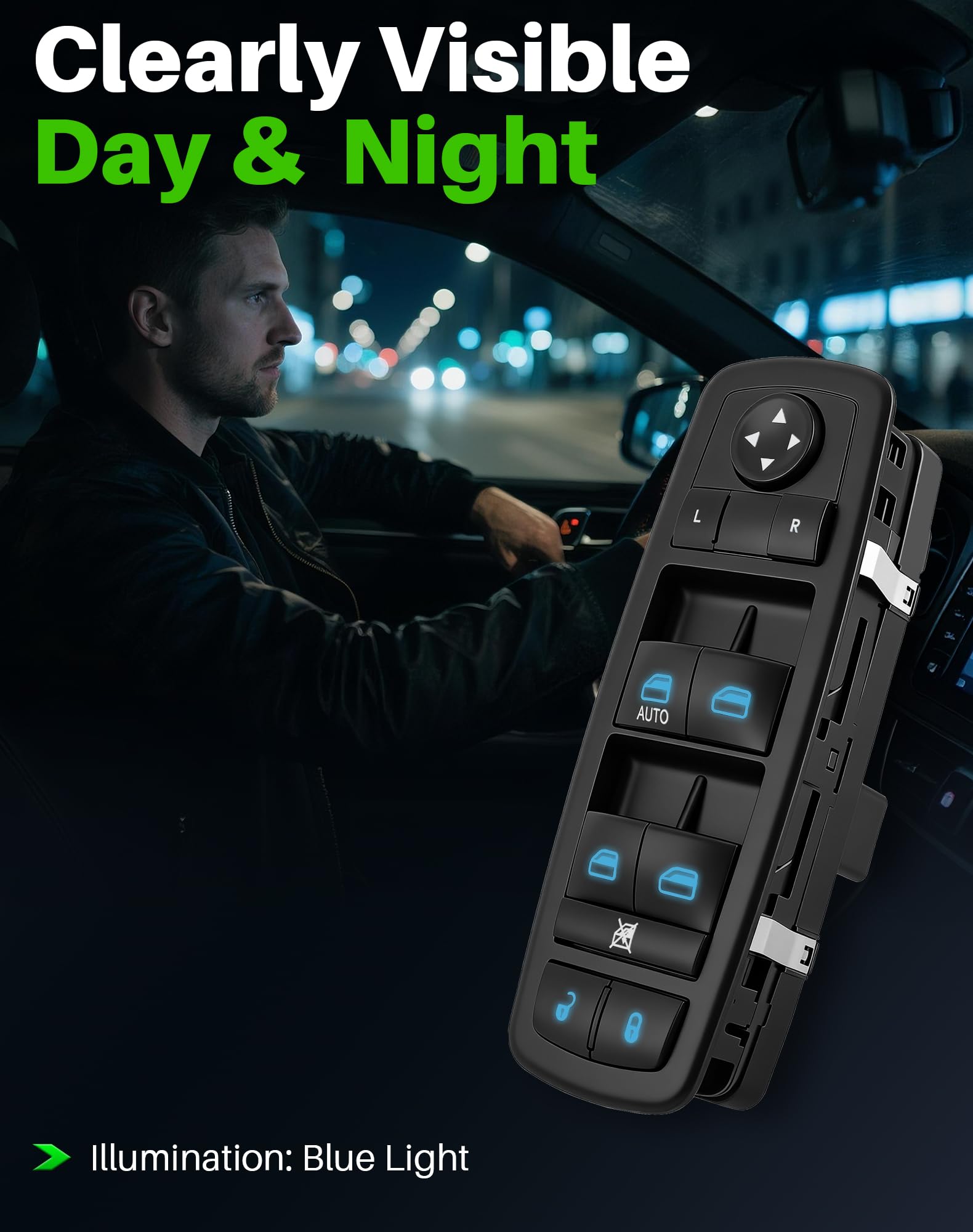 Dacall switch held in hand illustrating compact size and easy handling