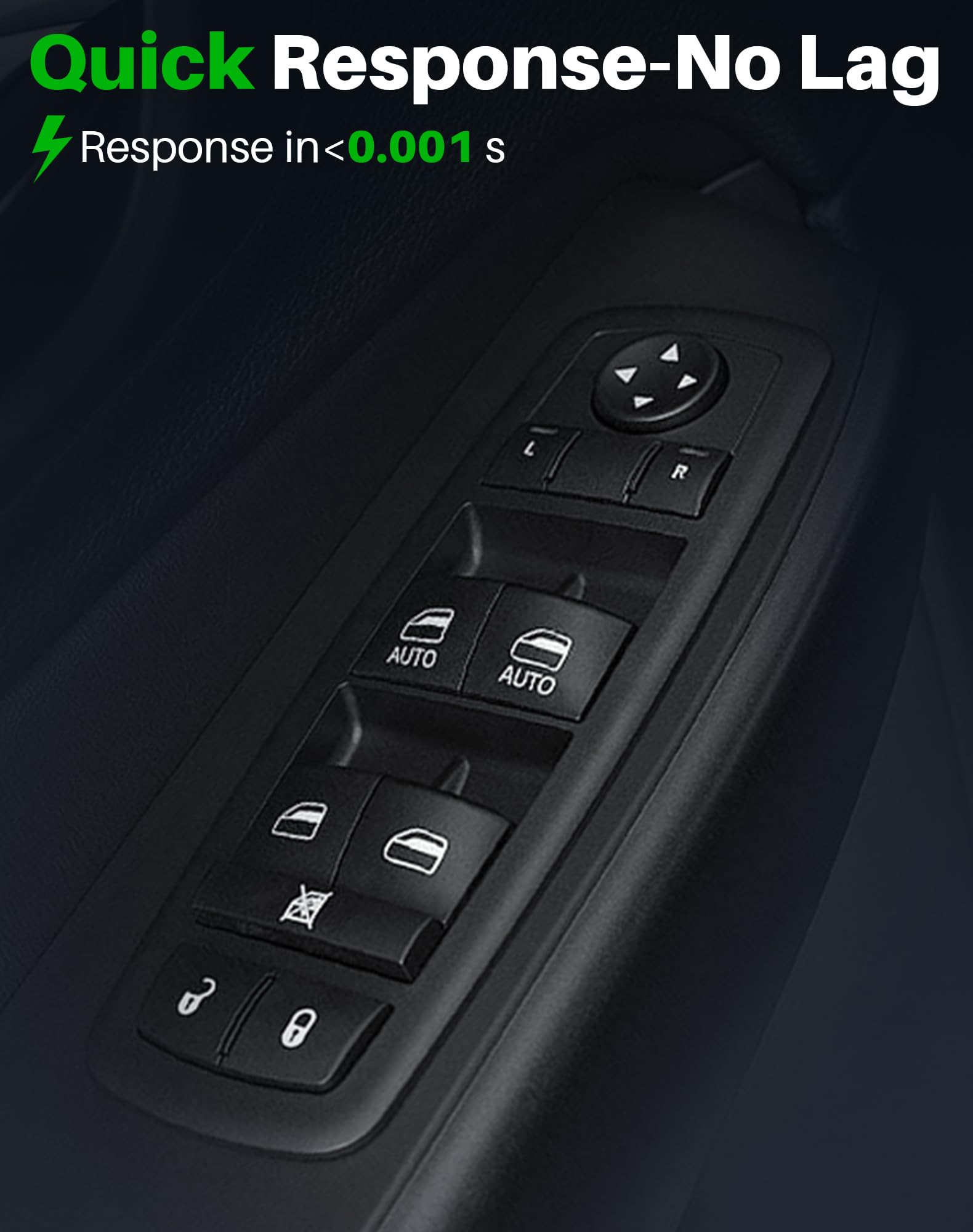 Dacall switch beside coin showing scale for correct size confirmation benefit