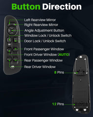 Dacall switch connector side showing OEM-style plug for direct swap