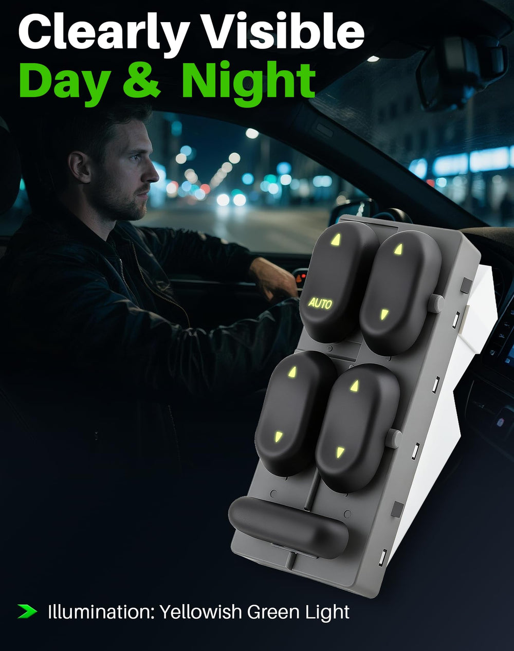 Dacall switch with included removal tool for fast, damage-free replacement