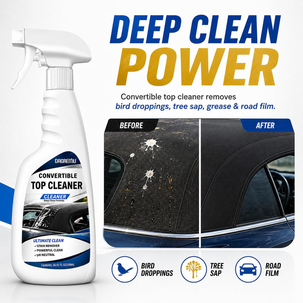 DAGREM U cleaner spray nozzle close-up demonstrating easy targeted application