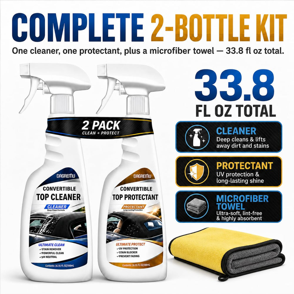 DAGREM U bottles next to hand showing compact size and portability benefit