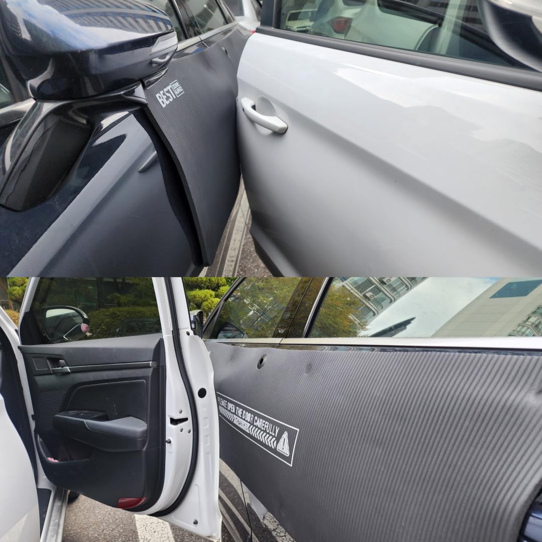 DAHINRAUM BestDoorGuard interior magnets view showing quick attachment benefit
