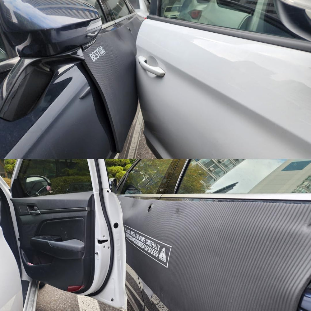 DAHINRAUM BestDoorGuard interior magnets view showing quick attachment benefit