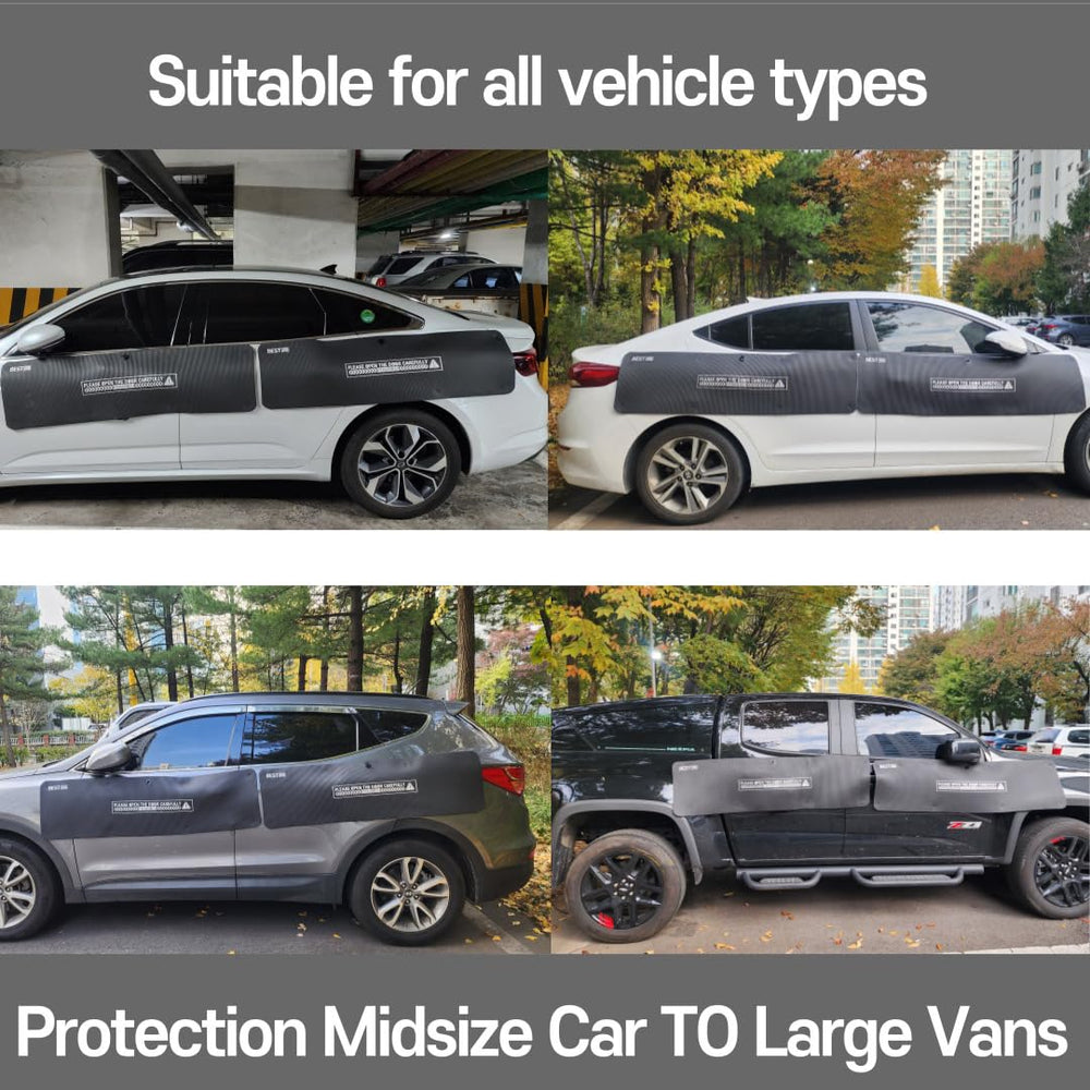 DAHINRAUM BestDoorGuard rolled in trunk for compact, easy storage benefit