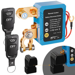 DAIERTEK front view of 240A disconnect switch showing compact housing and mounting benefit