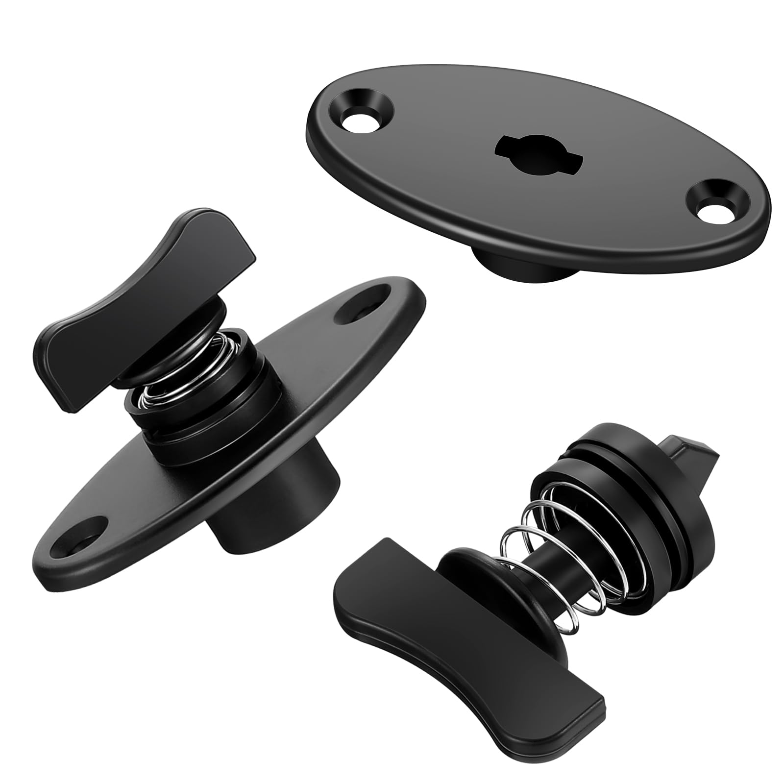 DaisyInner fastener passing through windshield panel showing secure fit and reduced vibration