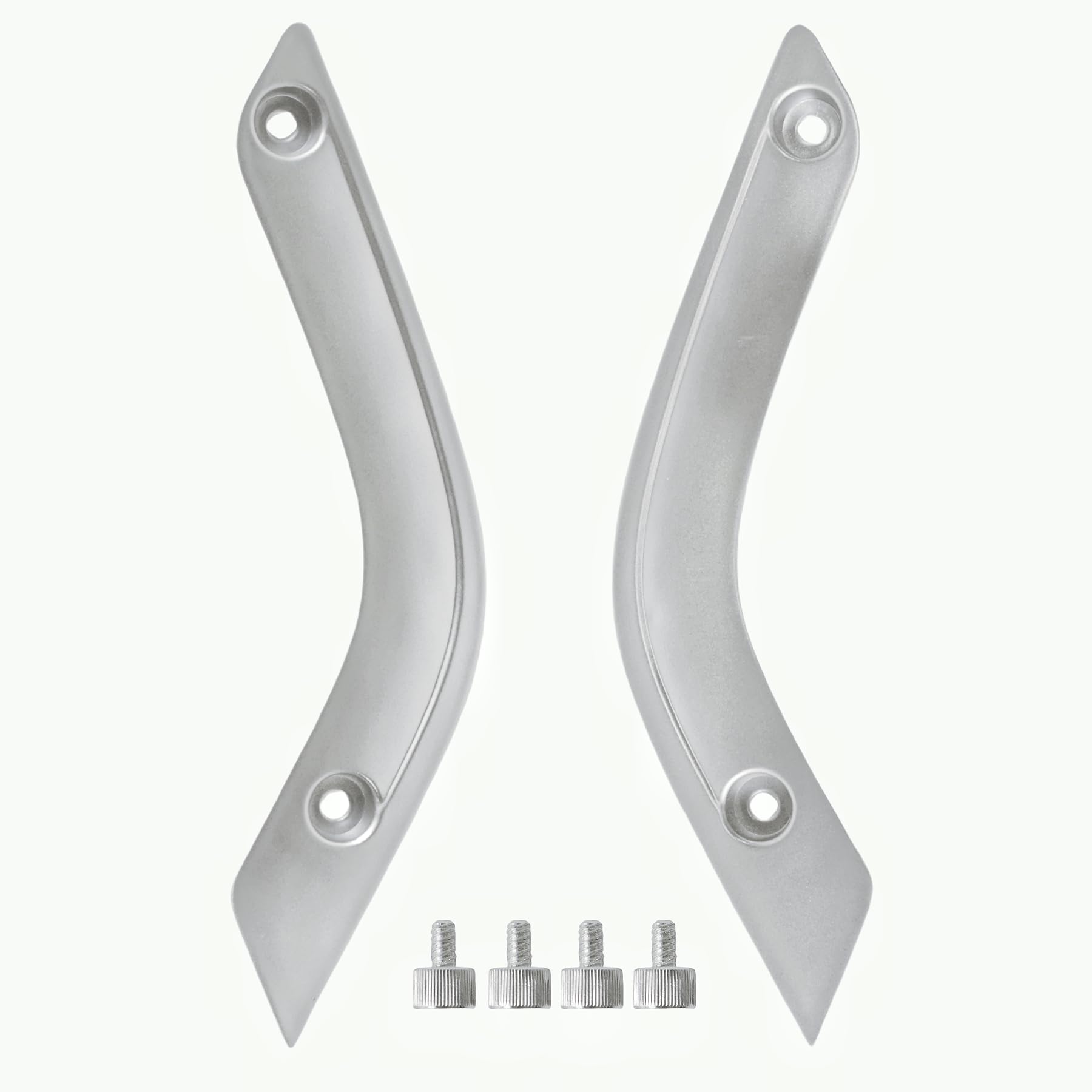 DAIUURIKNNG silver front assembly handle insert showing clean fit and refreshed look