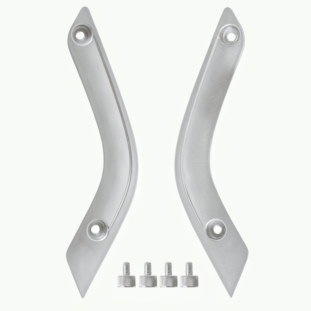DAIUURIKNNG silver front assembly handle insert showing clean fit and refreshed look