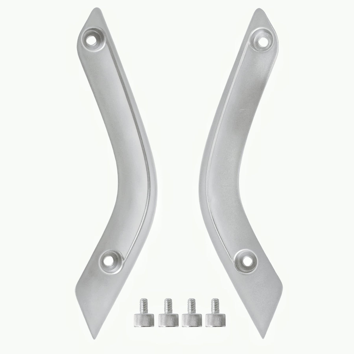 DAIUURIKNNG silver front assembly handle insert showing clean fit and refreshed look