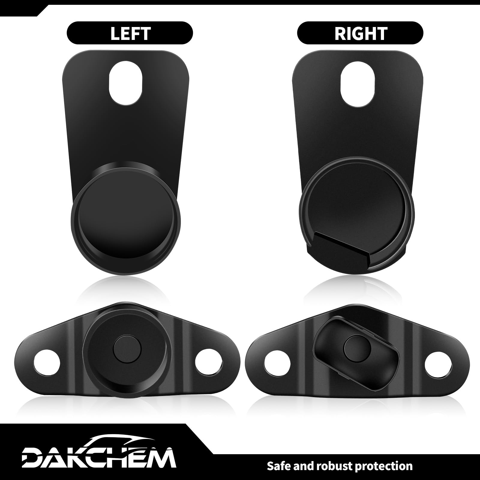 DAKCHEM installed on pickup with open tailgate demonstrating secure, quiet closure