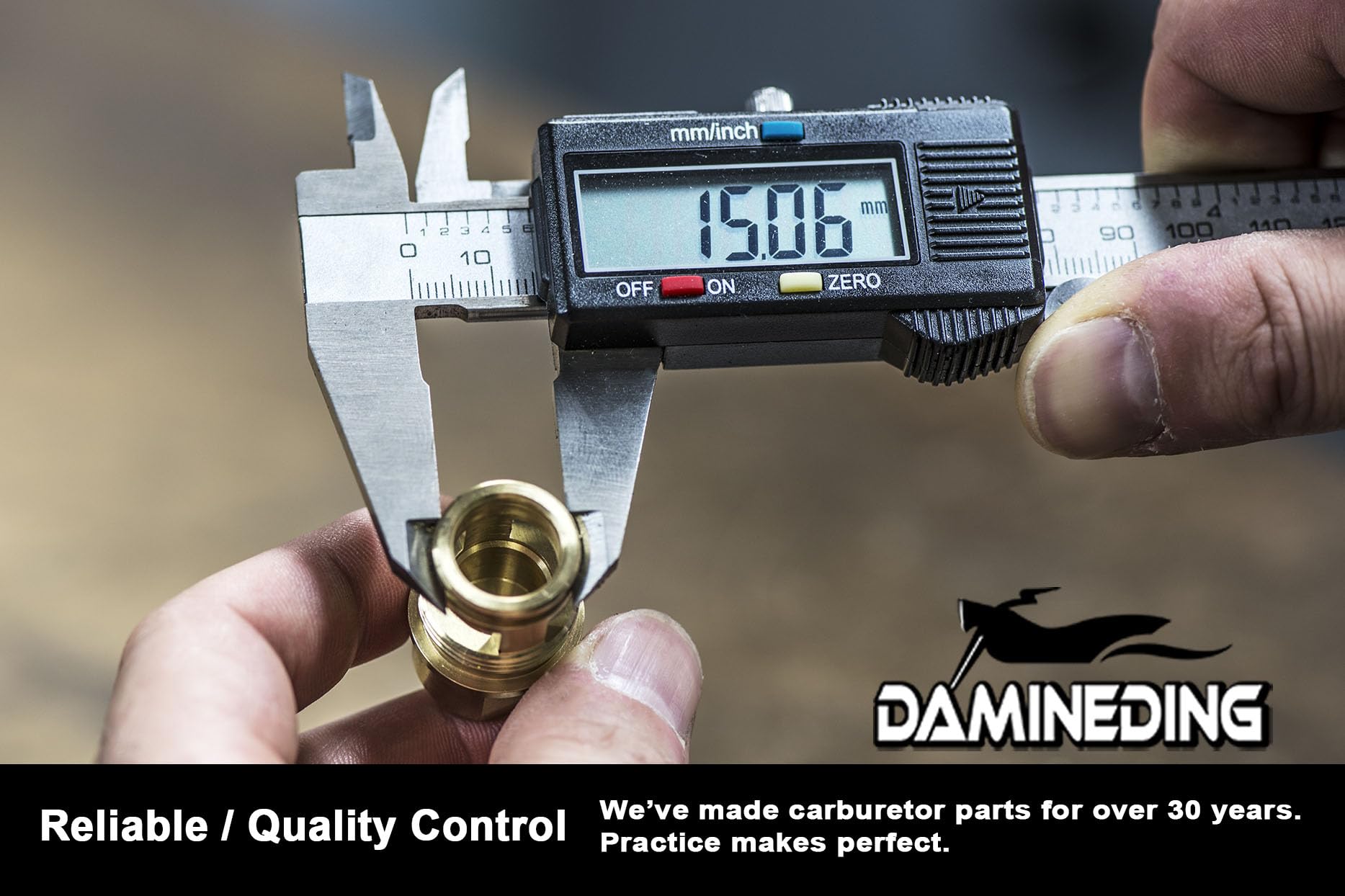 DAMINEDING clear scale and markings for accurate float adjustments