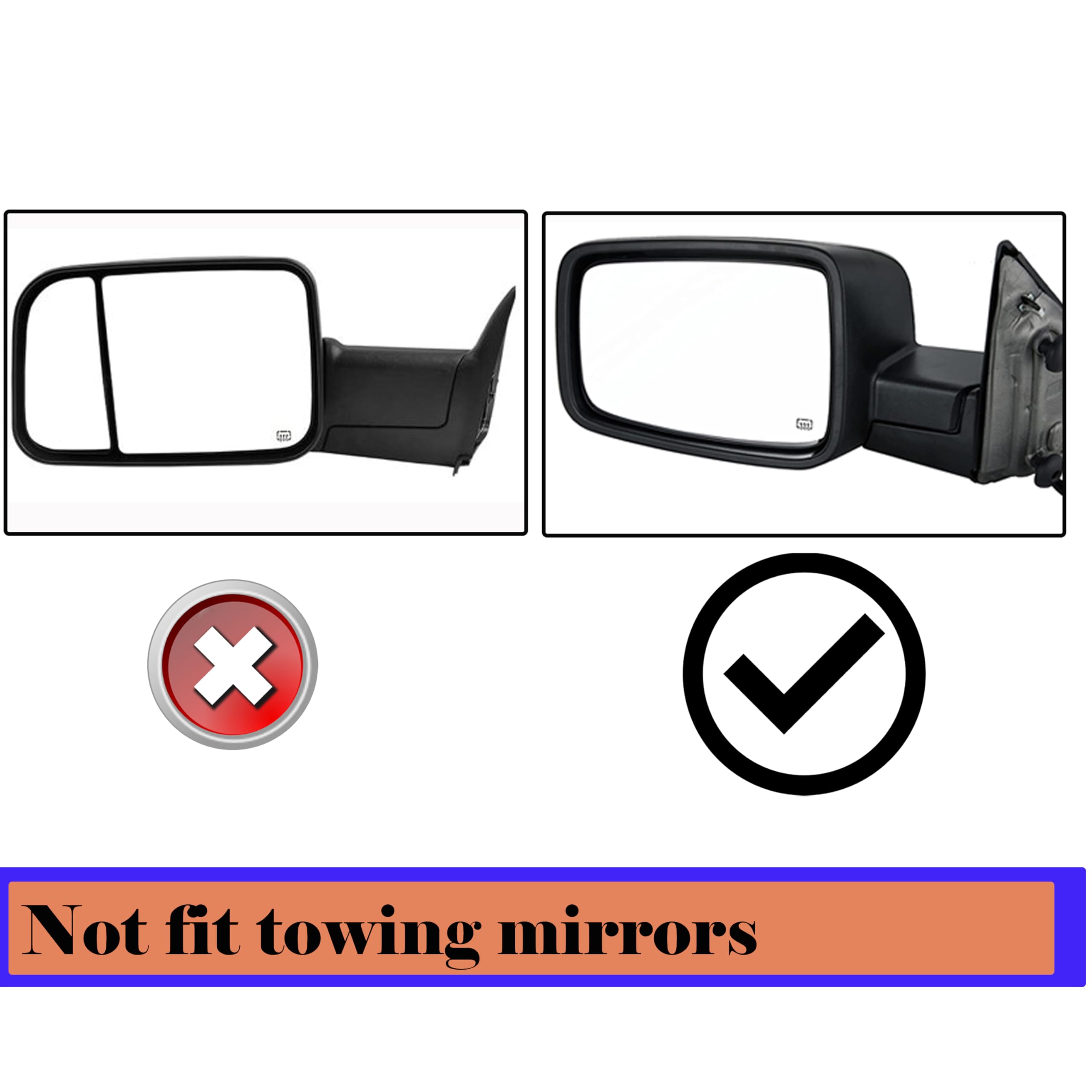 Danbojit new mirror next to cracked mirror illustrating replacement benefit