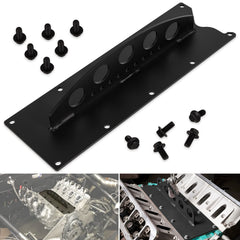 Danti lift plate front view showing mounting pattern and solid construction for secure hoisting