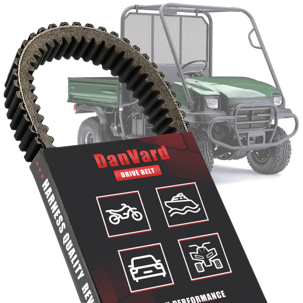 DanVard belt front packaging showing fitment and benefit of reliable replacement