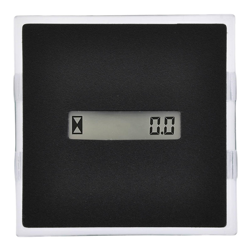 Daposhac hour meter front panel showing clear LCD for easy hour reading