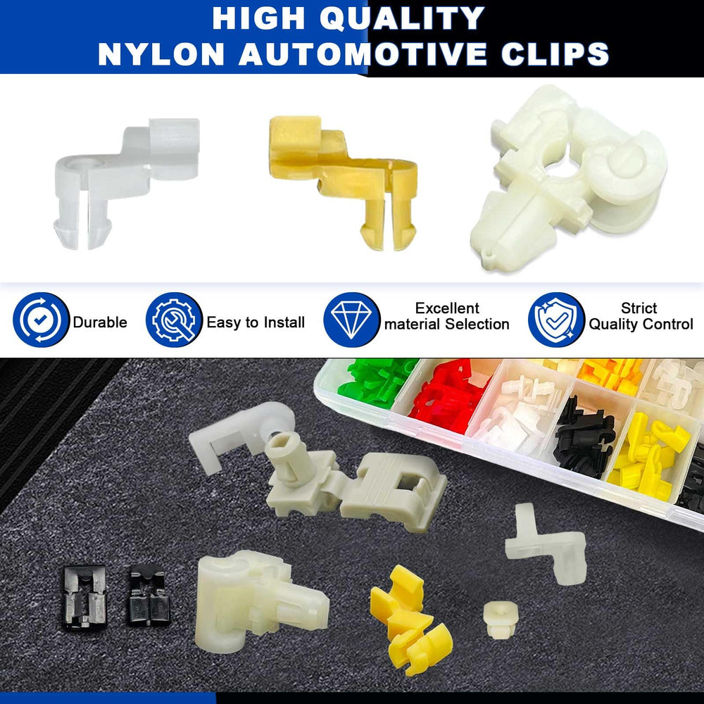Daptemn installed door rod clip on vehicle door latch demonstrating secure fastening